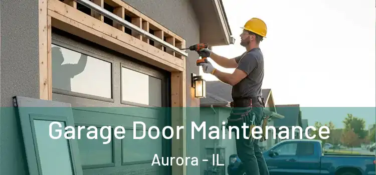  Garage Door Maintenance Aurora - IL