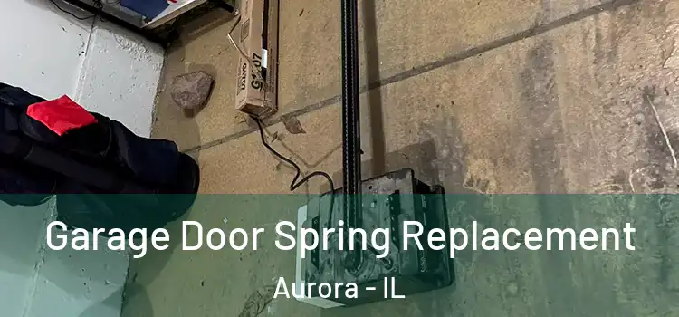  Garage Door Spring Replacement Aurora - IL